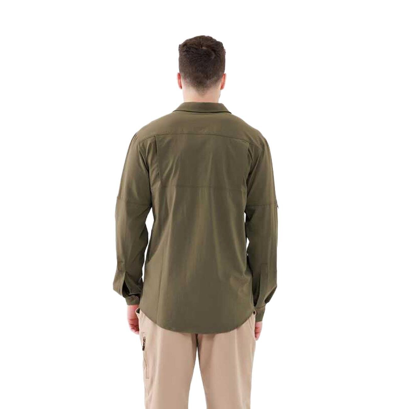 2AS 2asgibmfbss24 Gibson Gömlek Haki - 3