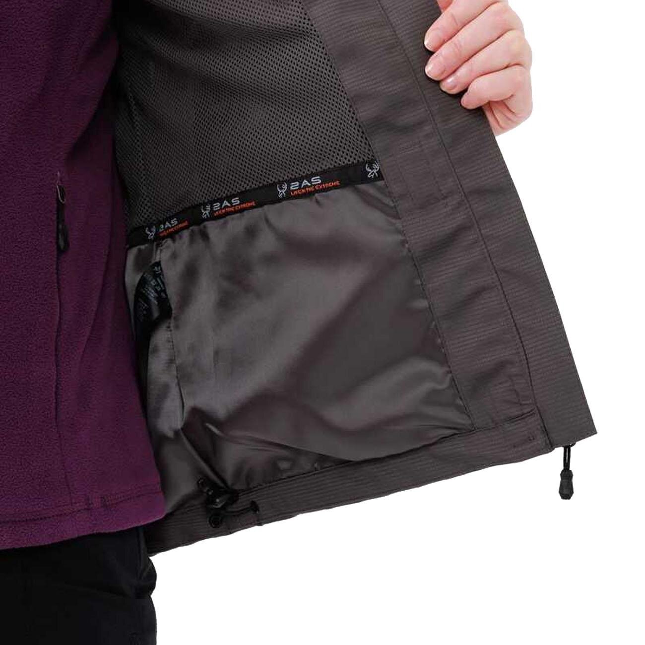 2AS 2ASTNYWFBFW23 Tınker III Kadın Yağmurluk Antrasit - 4