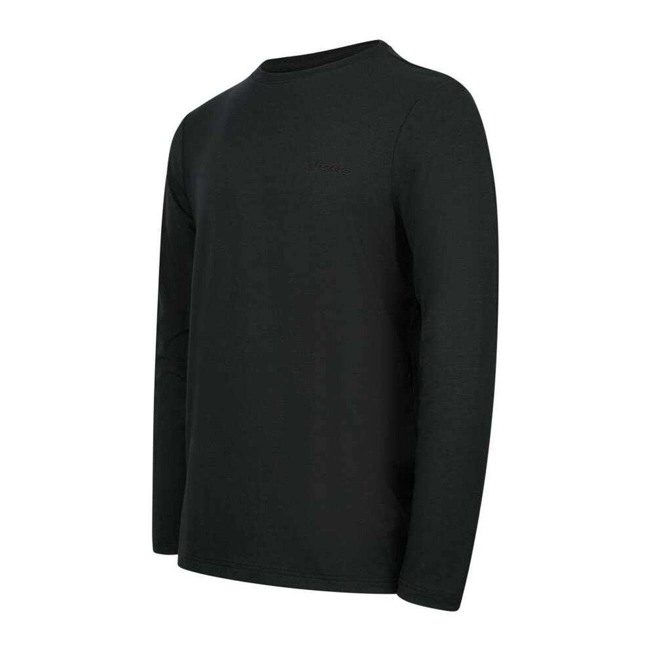 2AS 2asvermfbss24 Vernon Uzun Kol Tişört Siyah - 2