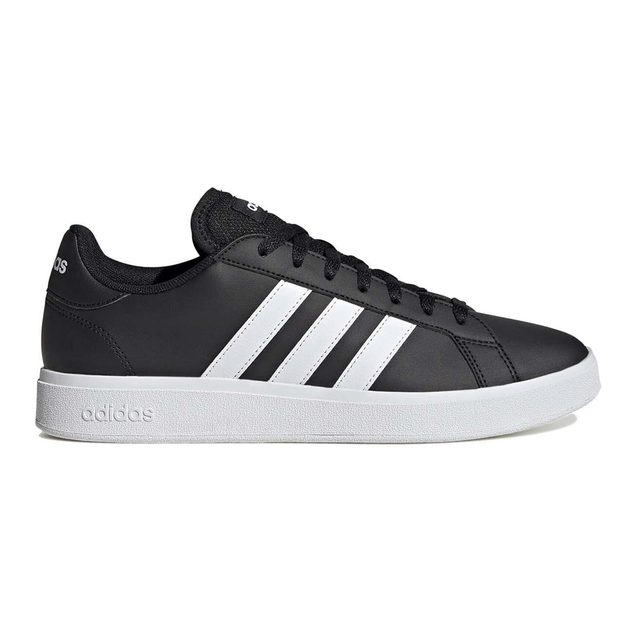 Adidas GW9251 Grand Court Base 2.0 Spor Ayakkabı Siyah - 1