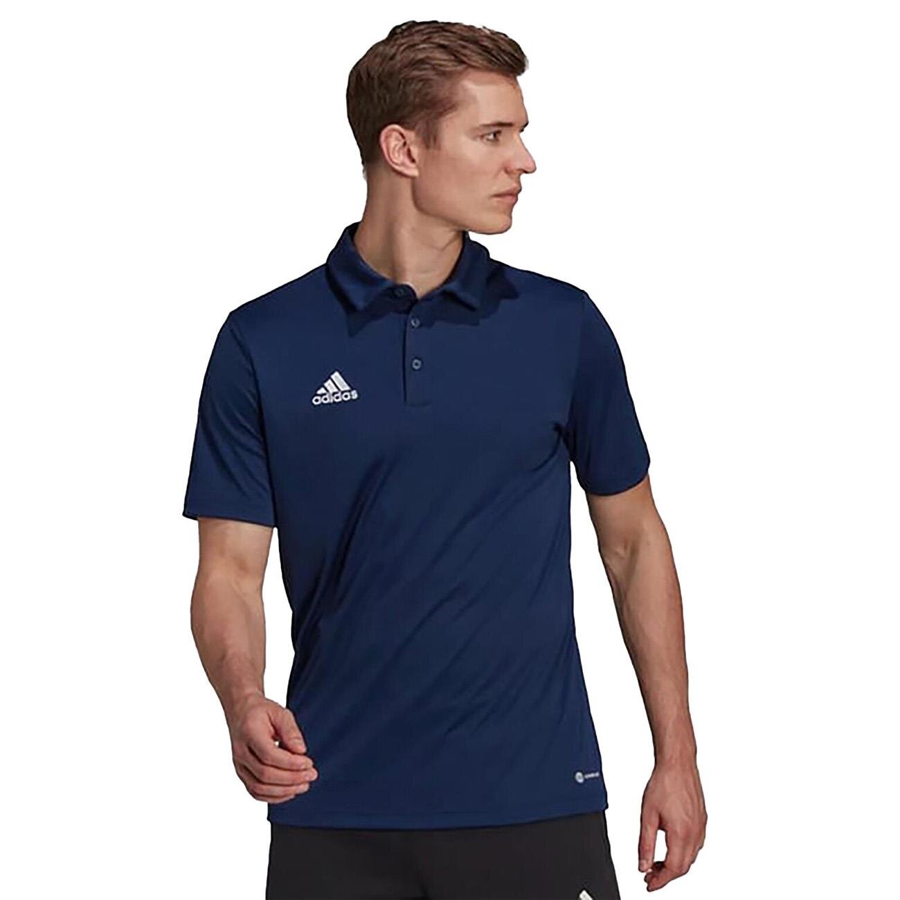 Adidas H57487 ENT22 Polo Yaka Tişört Lacivert - 2
