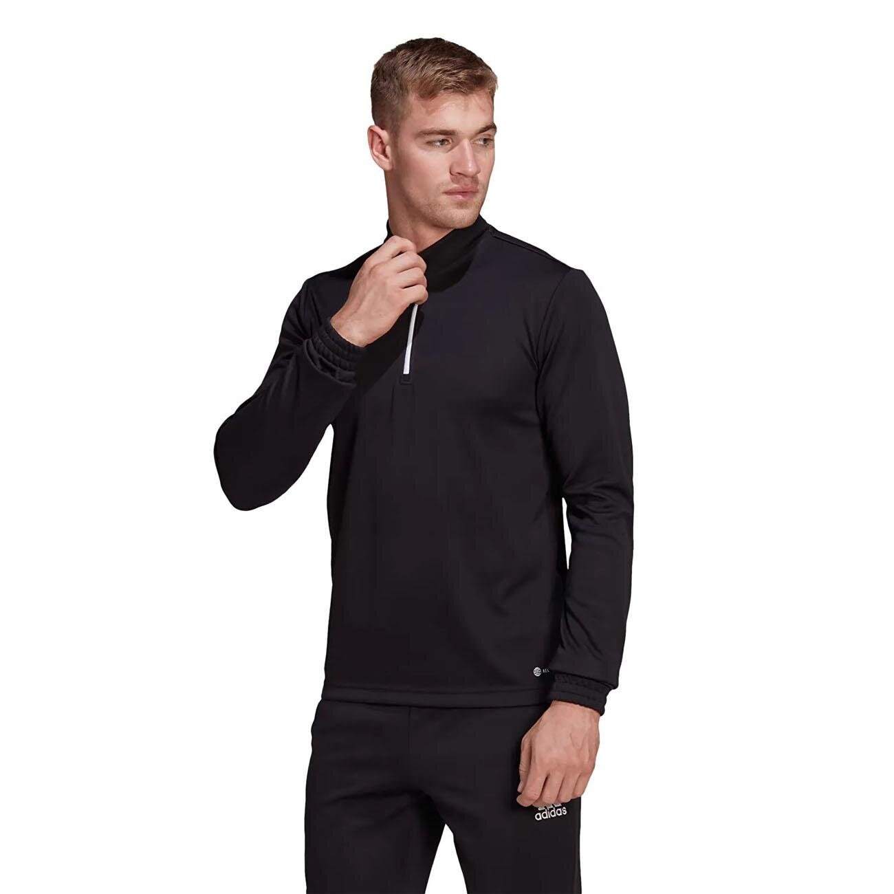 Adidas H57544 Ent22 TR Top Sweatshirt Siyah - 3