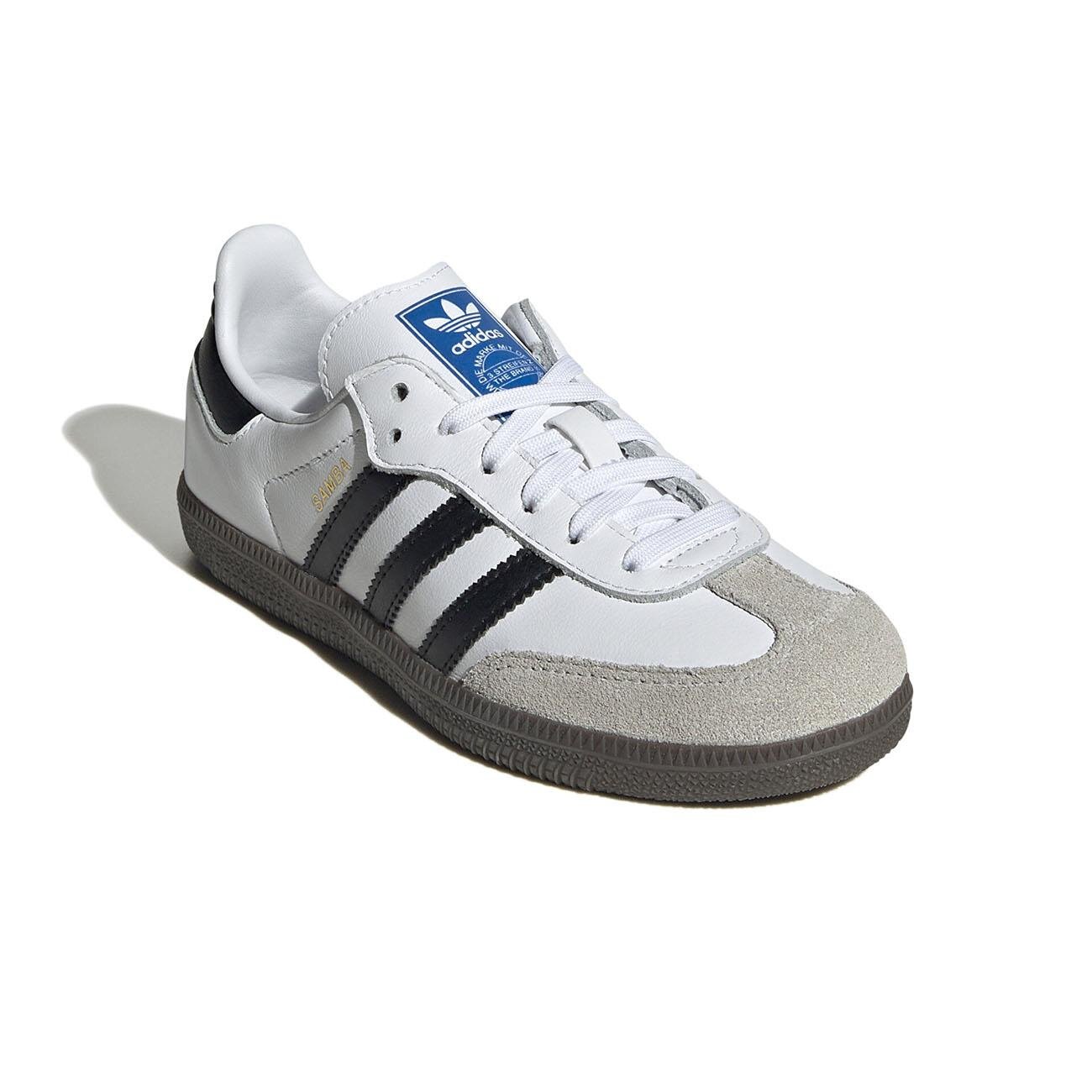 Adidas IE3677 Samba Og C Spor Ayakkabı Beyaz-Siyah - 3