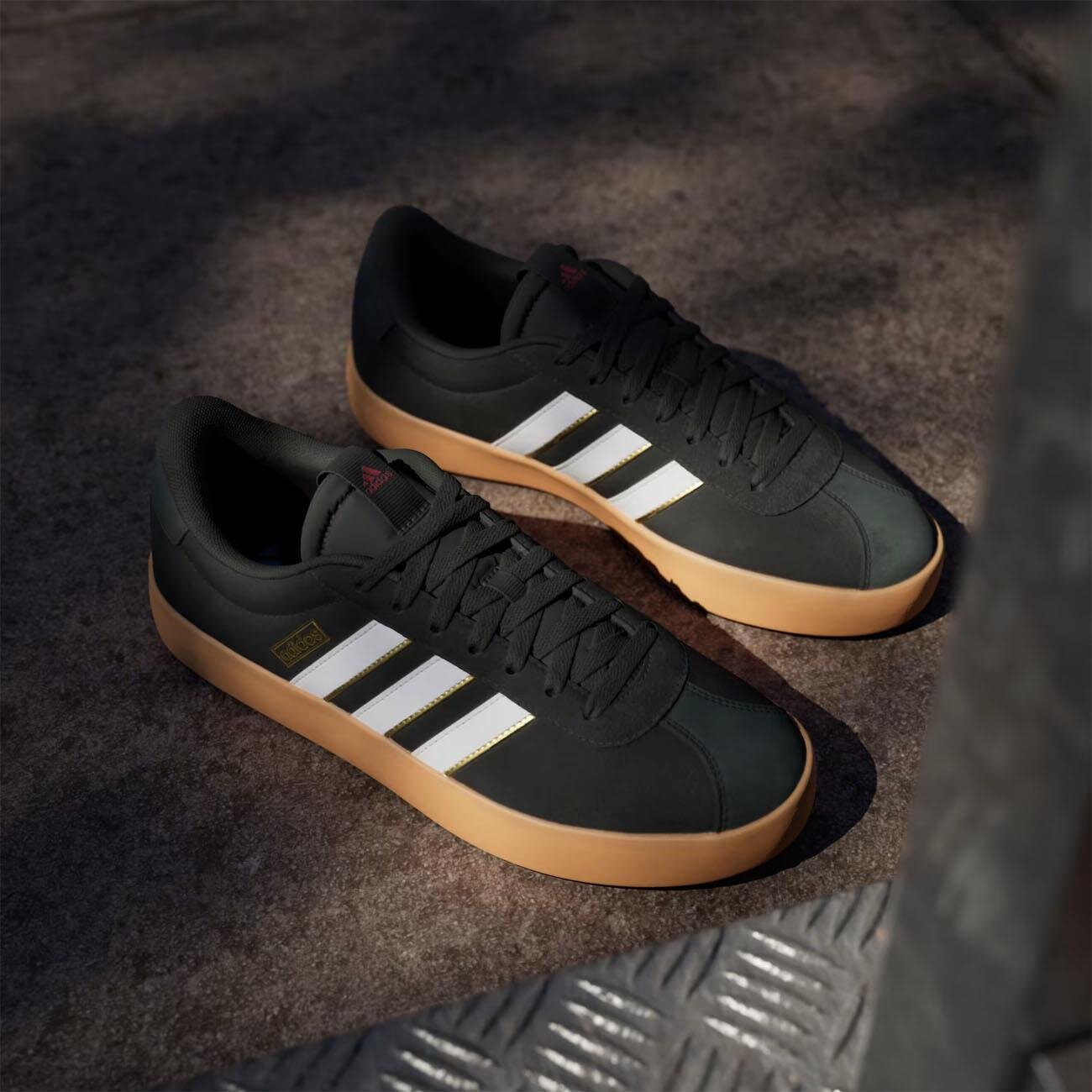 Adidas Ih4789 VL Court 3.0 Spor Ayakkabı Siyah - 4