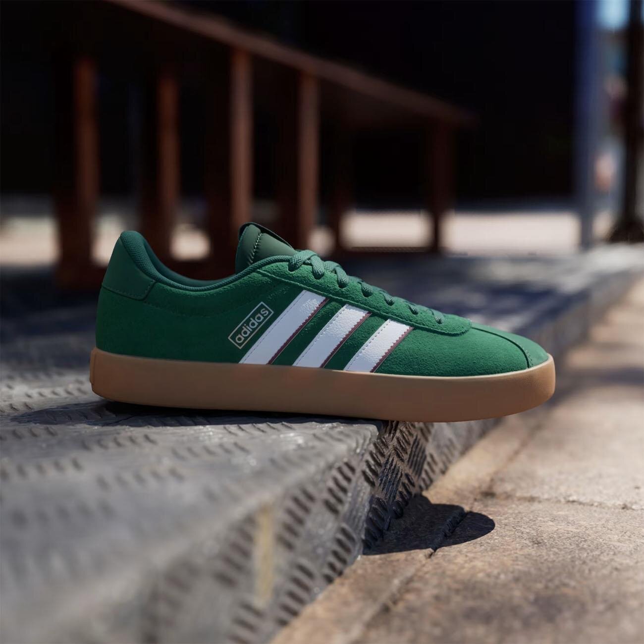 Adidas IH4790 VL Court 3.0 Spor Ayakkabı Yeşil - 3