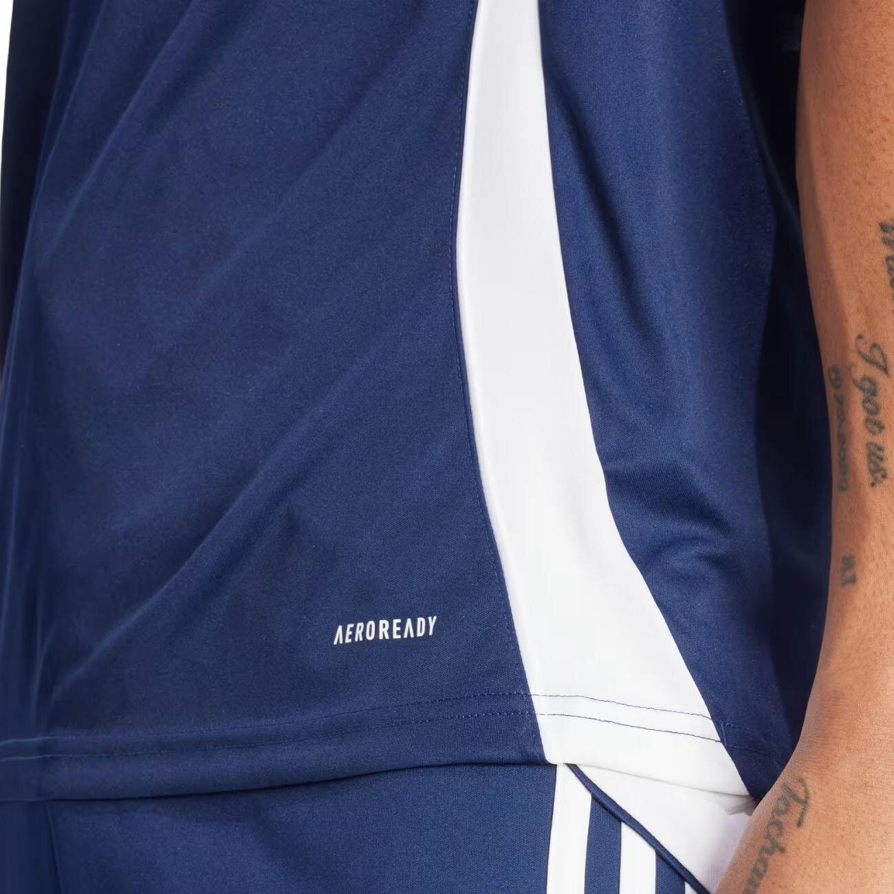 Adidas Is1018 Tiro24 Jsy T-Shirt Lacivert - 4