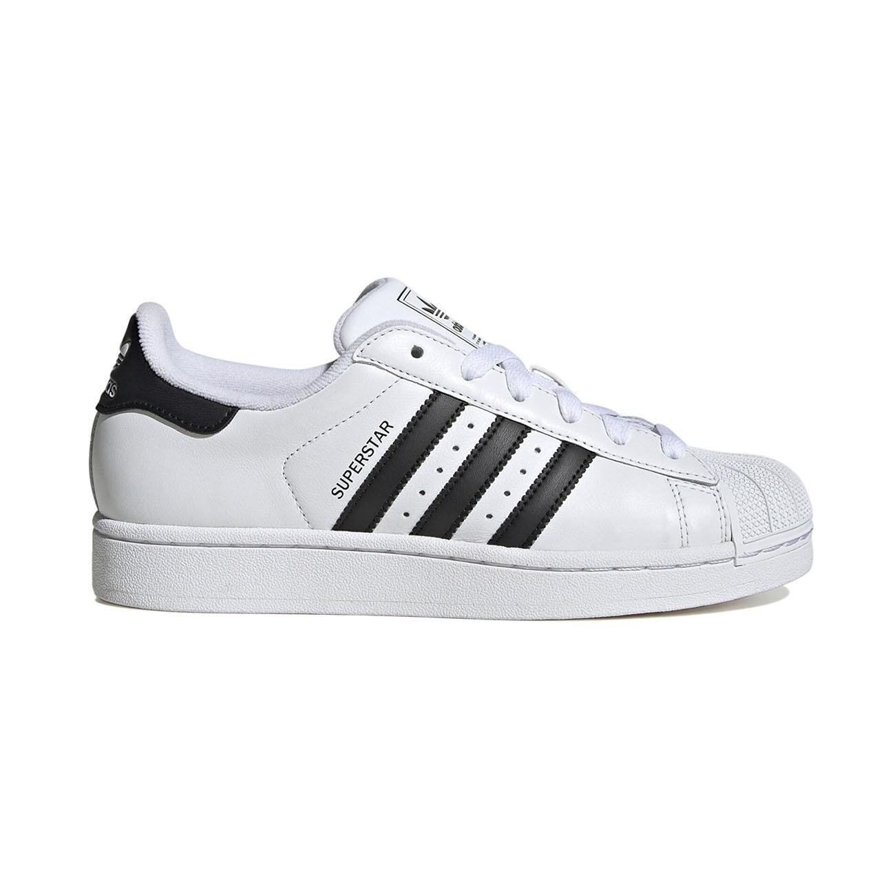 Adidas JH7032 Süperstar II W Spor Ayakkabı Beyaz-Siyah - 1