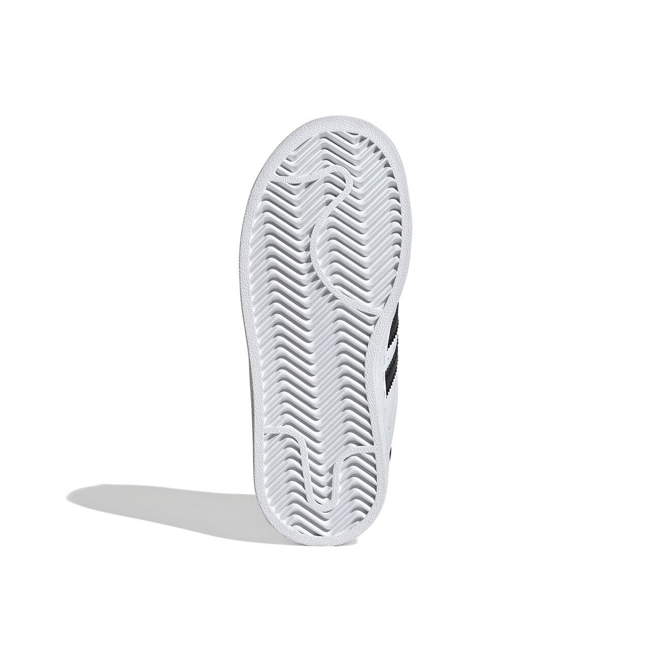 Adidas JH9980 Süperstar II C Spor Ayakkabı Beyaz-Siyah - 5