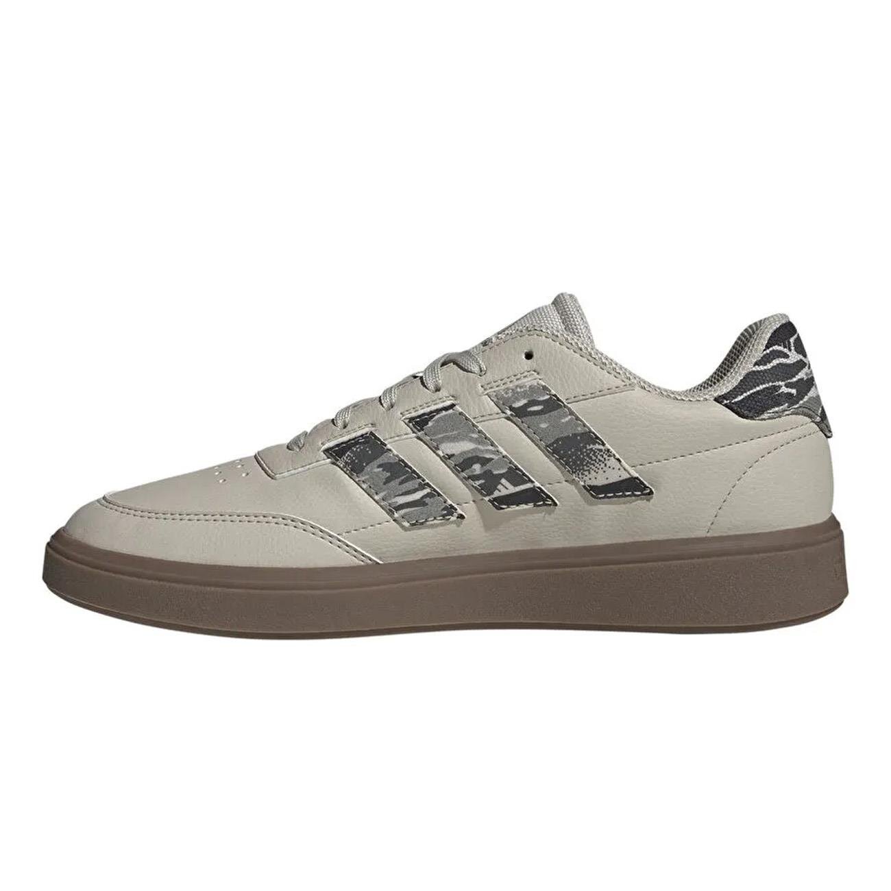 Adidas JI4718 Courtblock Spor Ayakkabı Bej - 2