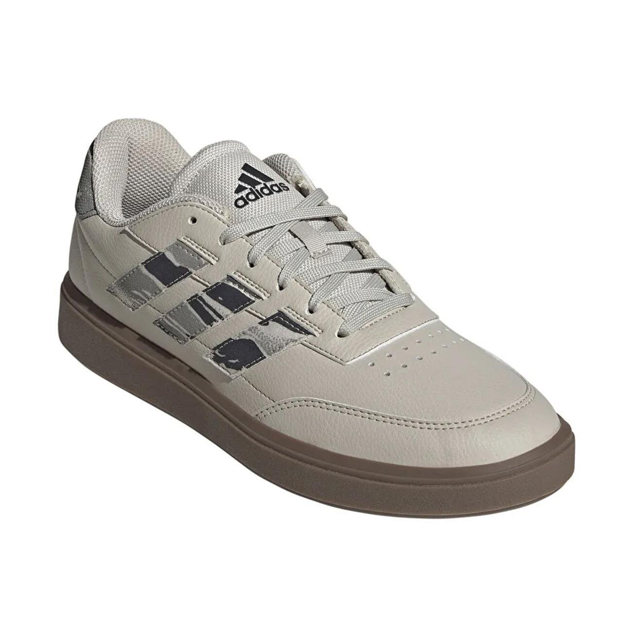 Adidas JI4718 Courtblock Spor Ayakkabı Bej - 3