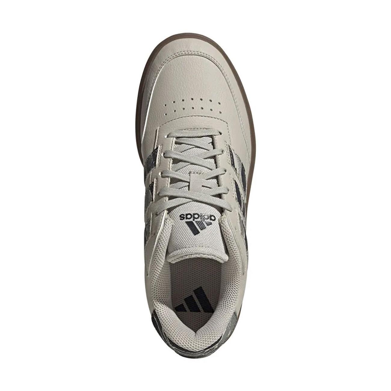 Adidas JI4718 Courtblock Spor Ayakkabı Bej - 5