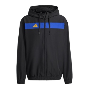 Adidas JX2222 Tiro Essentials Woven Hoodie Ceket Siyah - Adidas