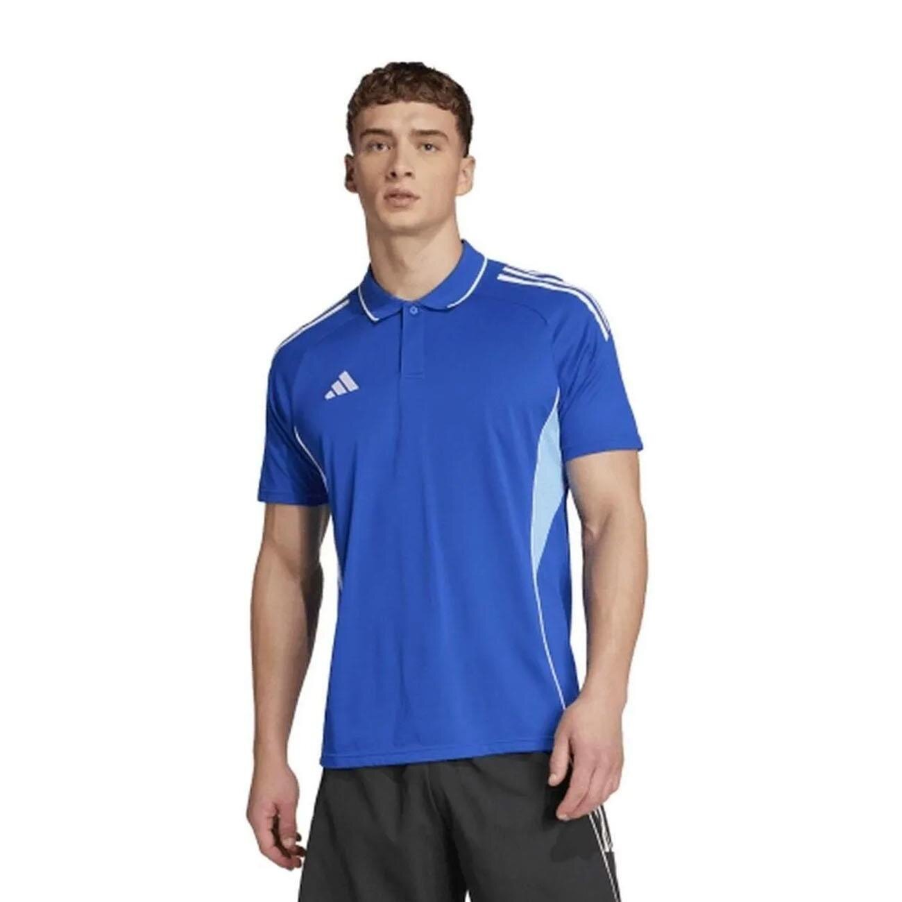 Adidas JY1803 Tiro25c Polo M Tişört Saks - 2