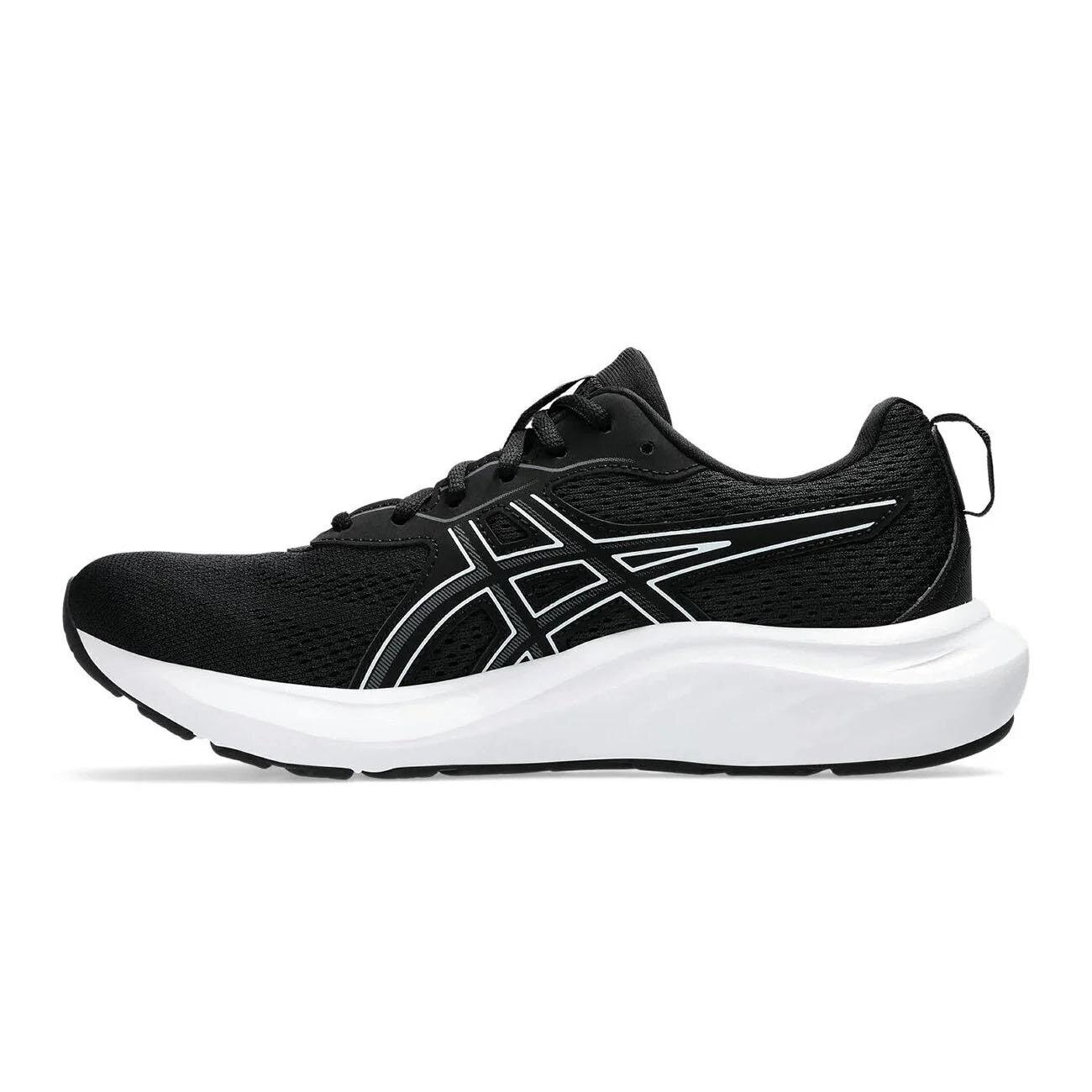 Asics 1012B681 Gel-Contend 9 Spor Ayakkabı Siyah-Beyaz - 3