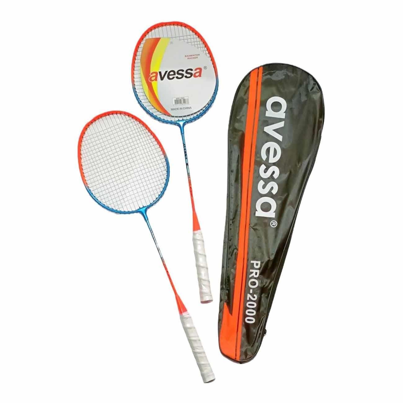 Avessa Brk-2000 Badminton Raketi Set Çantalı Neon Turuncu - 1
