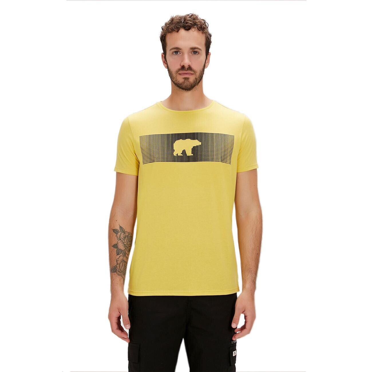 Bad Bear 20.01.07.024 Fancy T-Shirt Sarı - 1