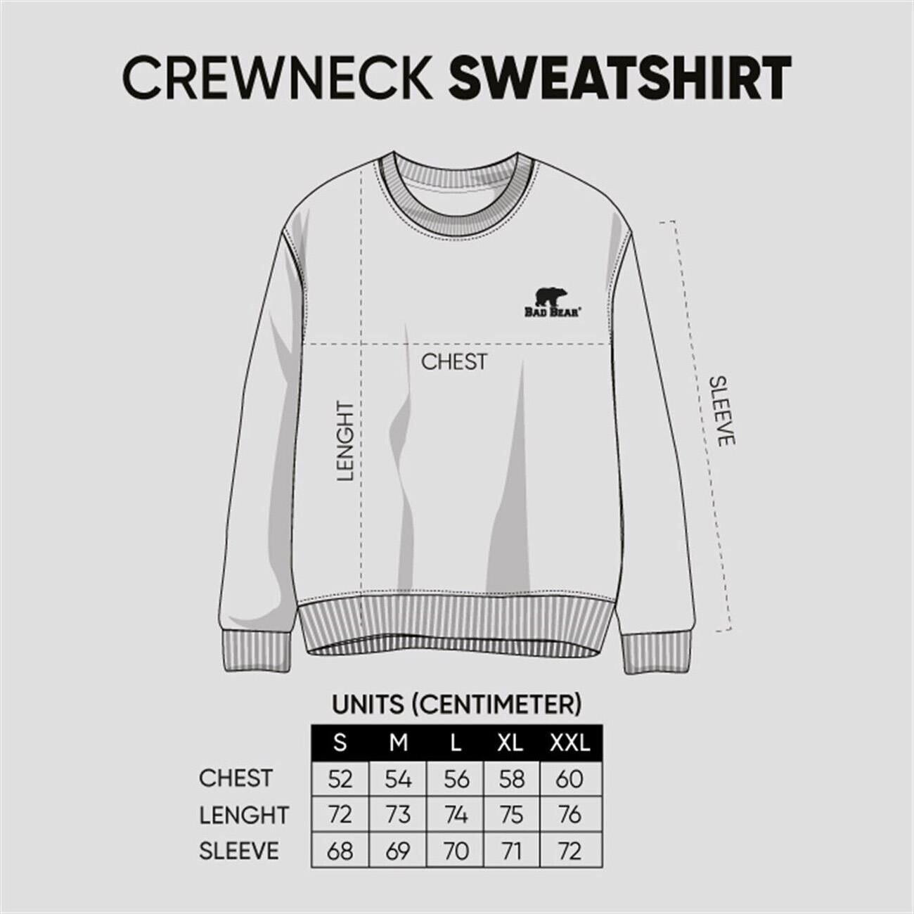 Bad Bear 20.02.12.012 Presage Crewneck Sweatshirt Lacivert - 4