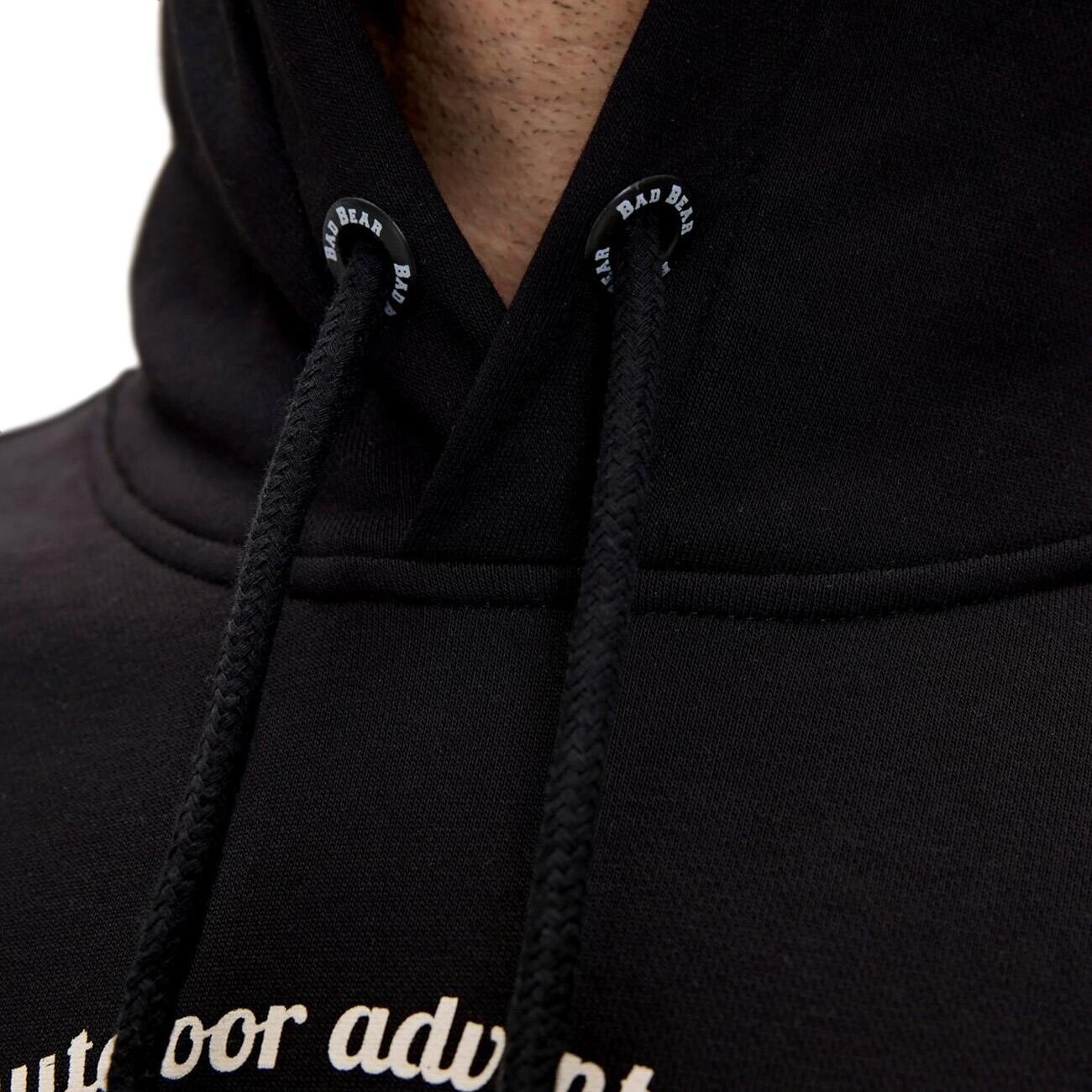 Bad Bear 24.02.12.011 Steve Hoodie Sweatshirt Siyah - 3