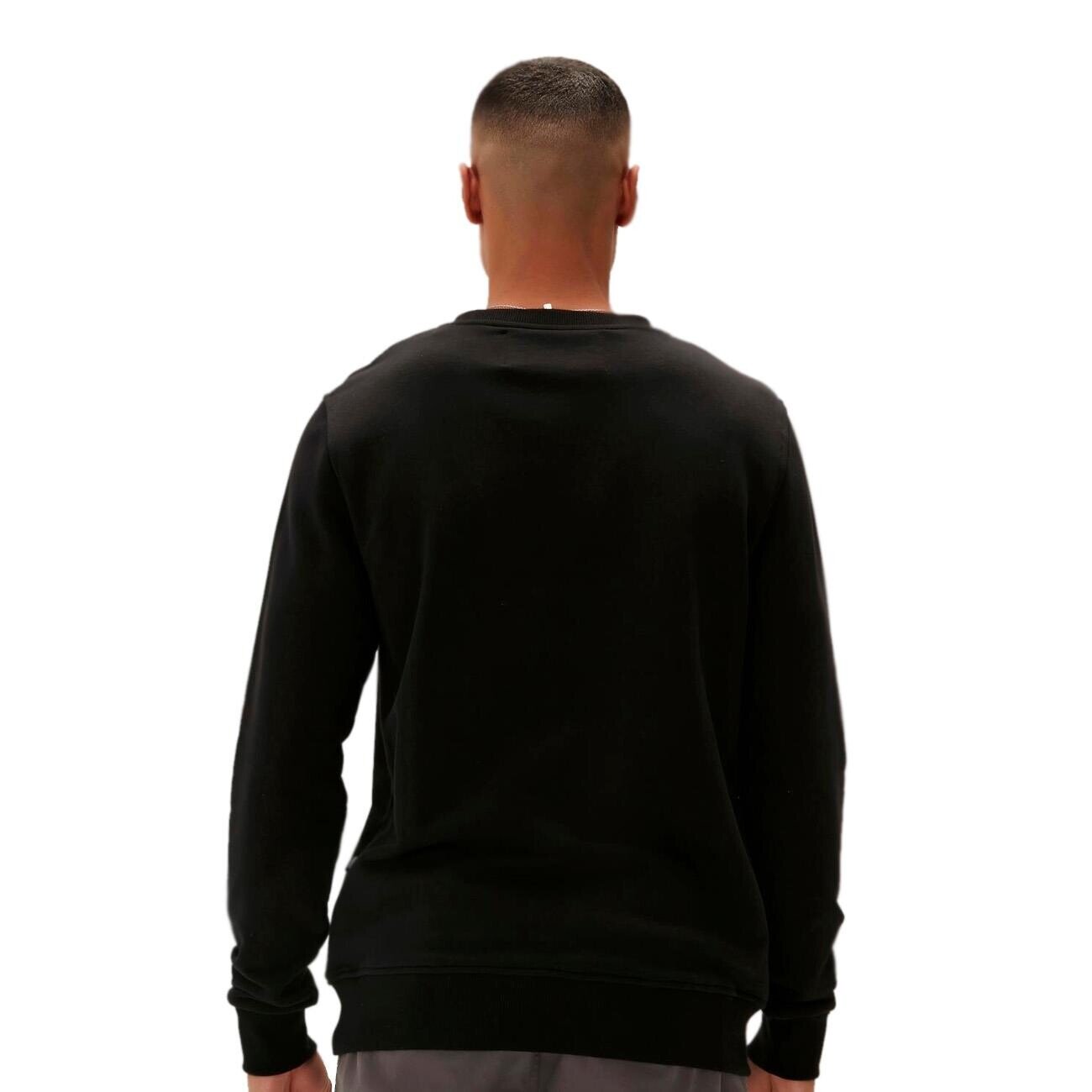 Bad Bear Logo Crewneck Sweatshirt Siyah - 2
