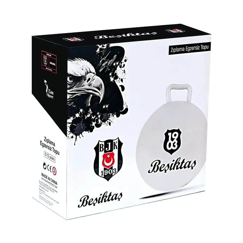 Beşiktaş Zıp Zıp Top Players Siyah-Beyaz - 4