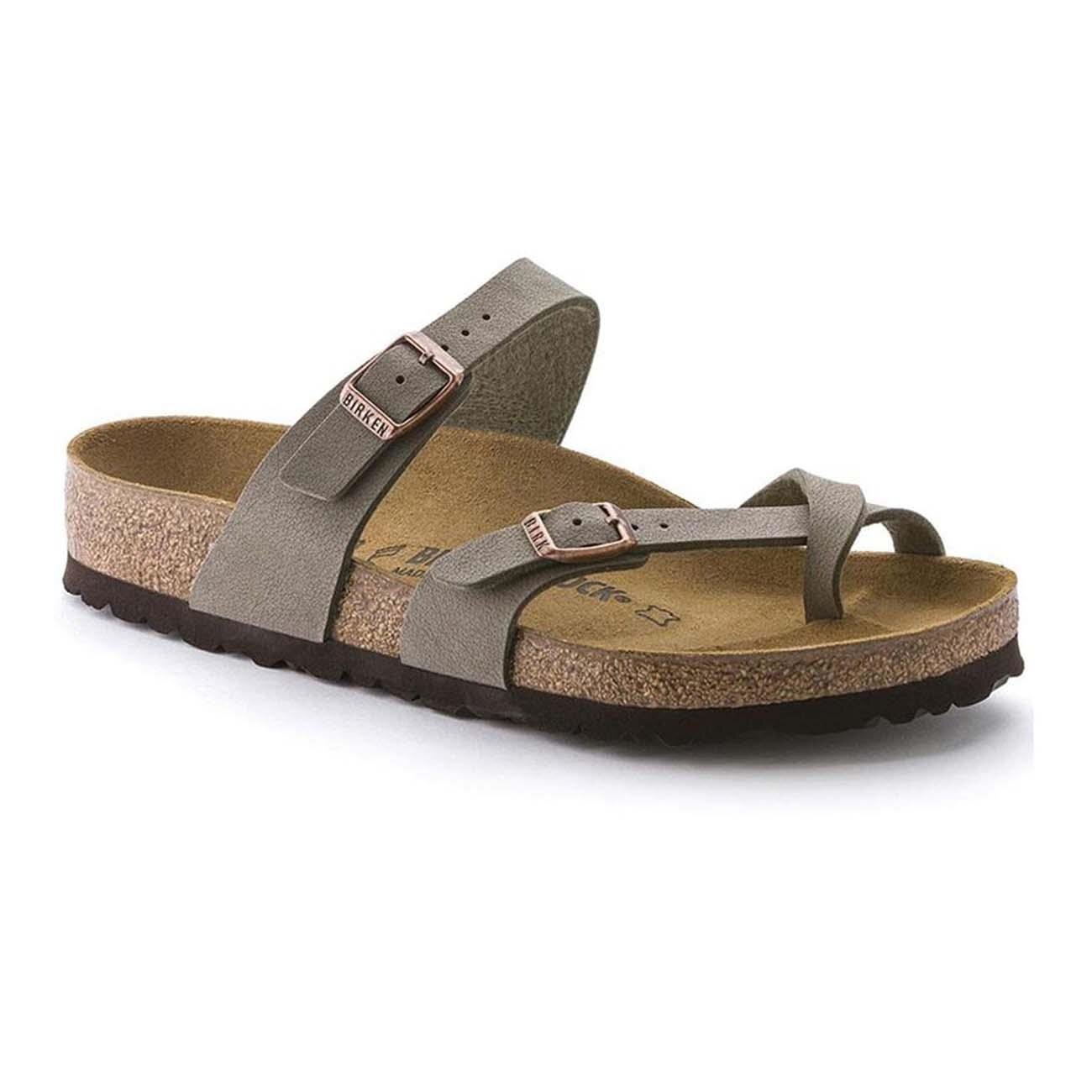 Birkenstock 071071 Mayari Bf Nu Terlik Taş - 2