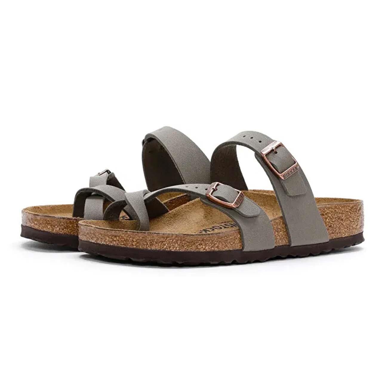 Birkenstock 071071 Mayari Bf Nu Terlik Taş - 4