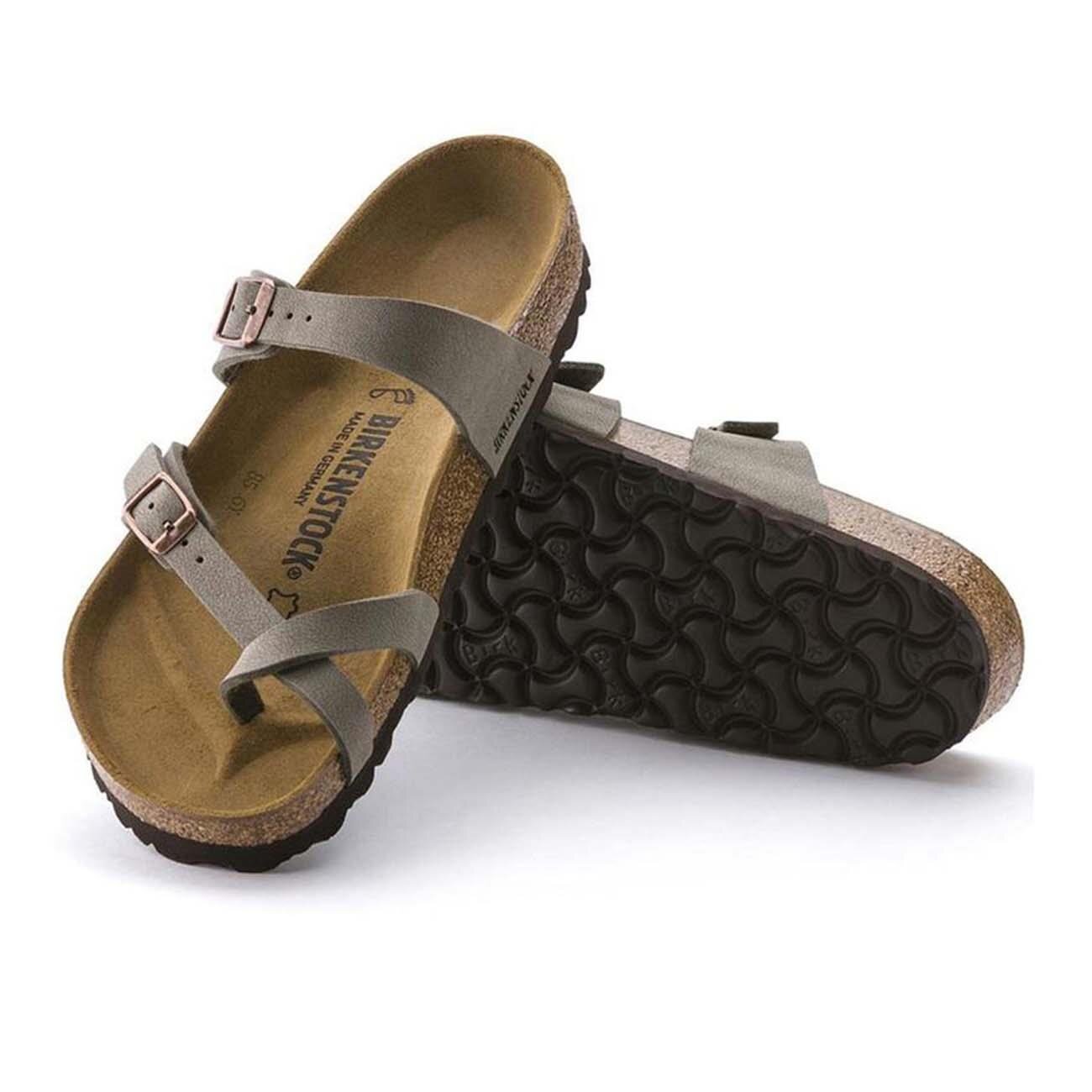Birkenstock 071071 Mayari Bf Nu Terlik Taş - 5