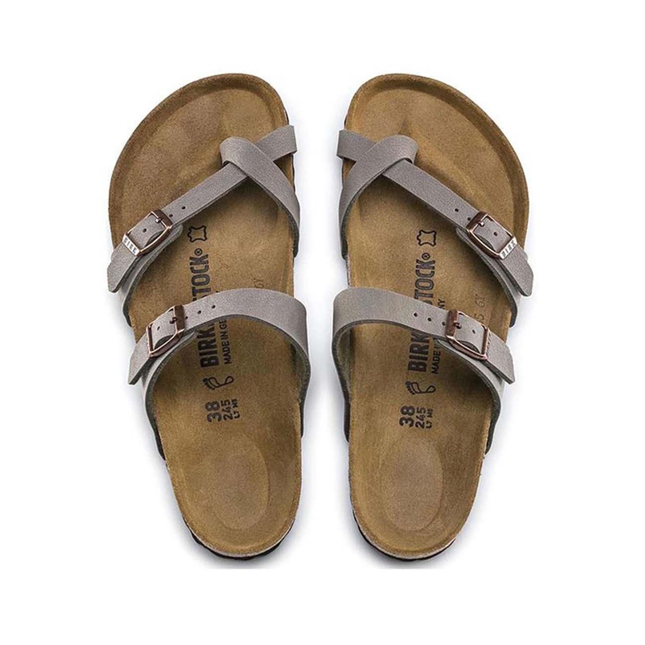 Birkenstock 071071 Mayari Bf Nu Terlik Taş - 6