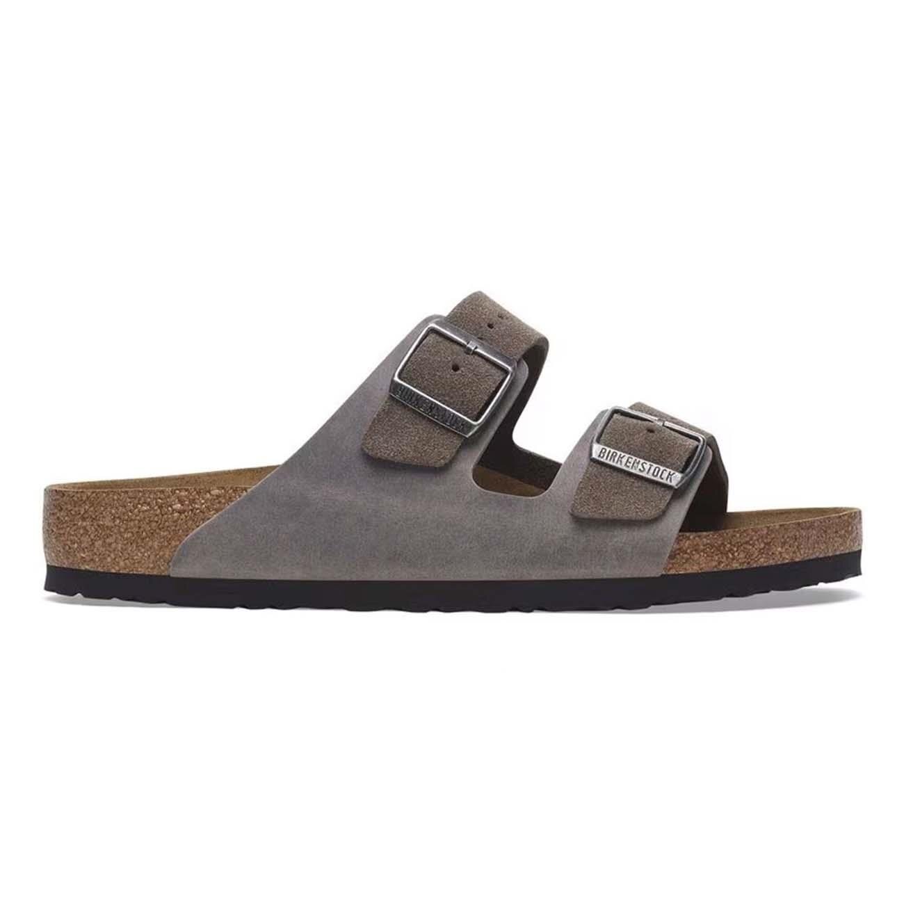 Birkenstock 1029167 Arizona Vl Leoi Terlik Gri - 1