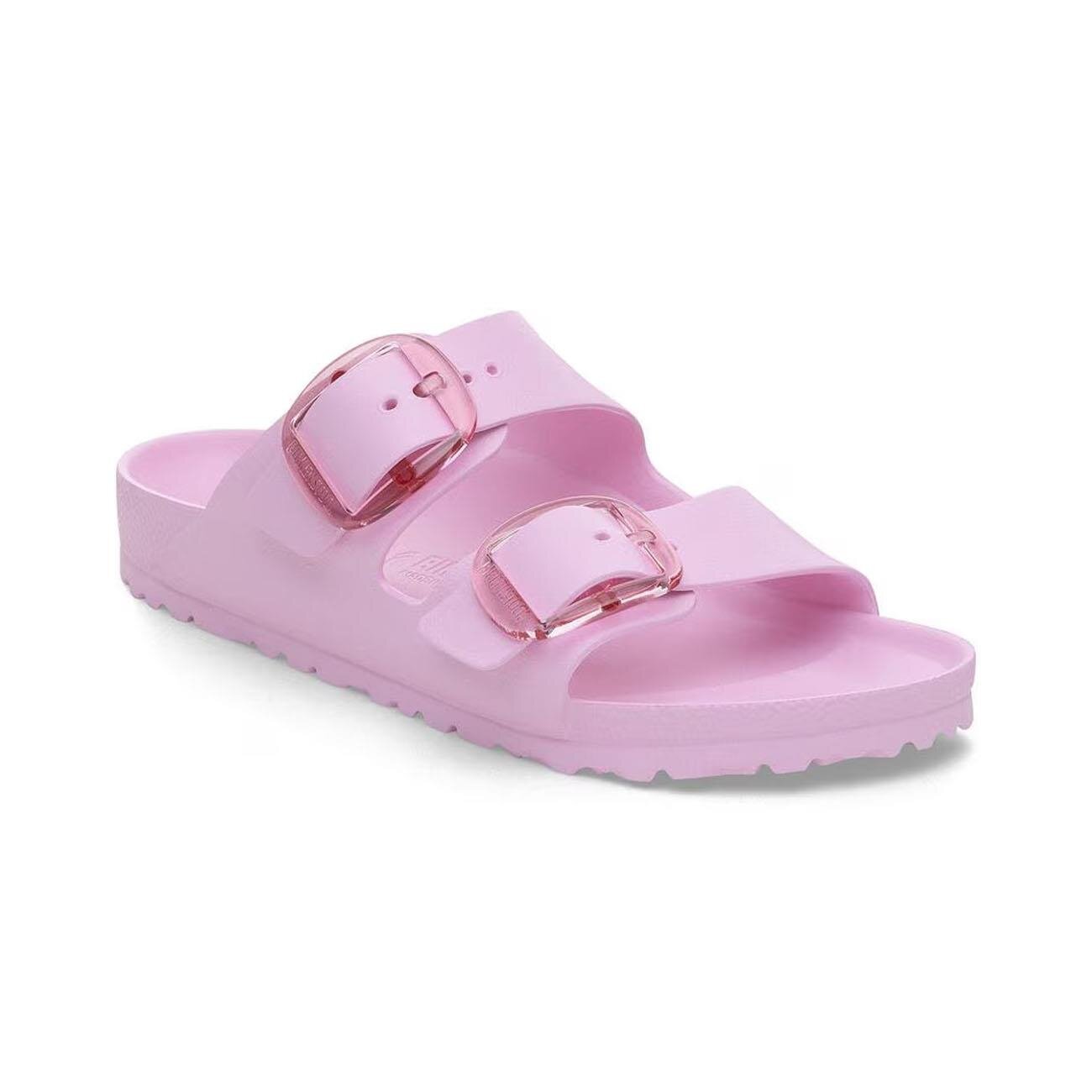 Birkenstock 1029642 Arizona Eva Big Buckle Terlik Pembe - 2