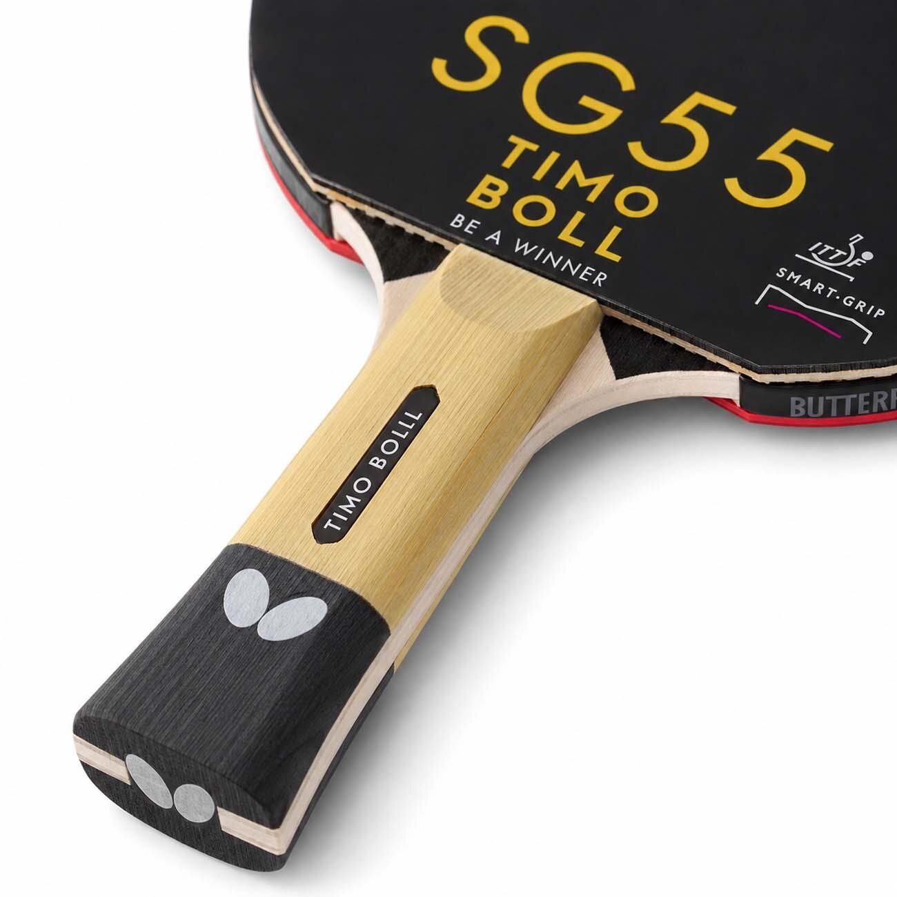 Butterfly 85022S Timo Boll SG55 Masa Tenisi Raketi Siyah - 4