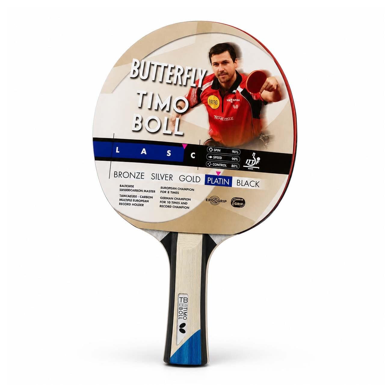 Butterfly 85026S Timo Boll Masa Tenisi Raketi Platin - 1