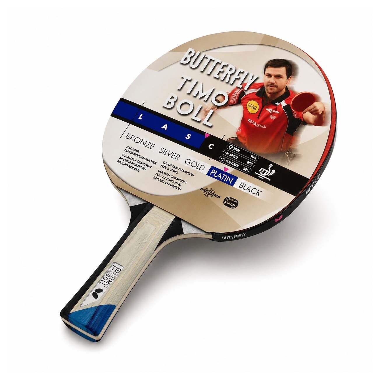 Butterfly 85026S Timo Boll Masa Tenisi Raketi Platin - 3