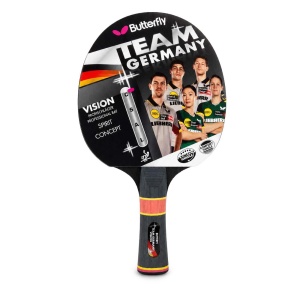 Butterfly 85092 Team Germany Vision Masa Tenisi Raketi Siyah - Butterfly