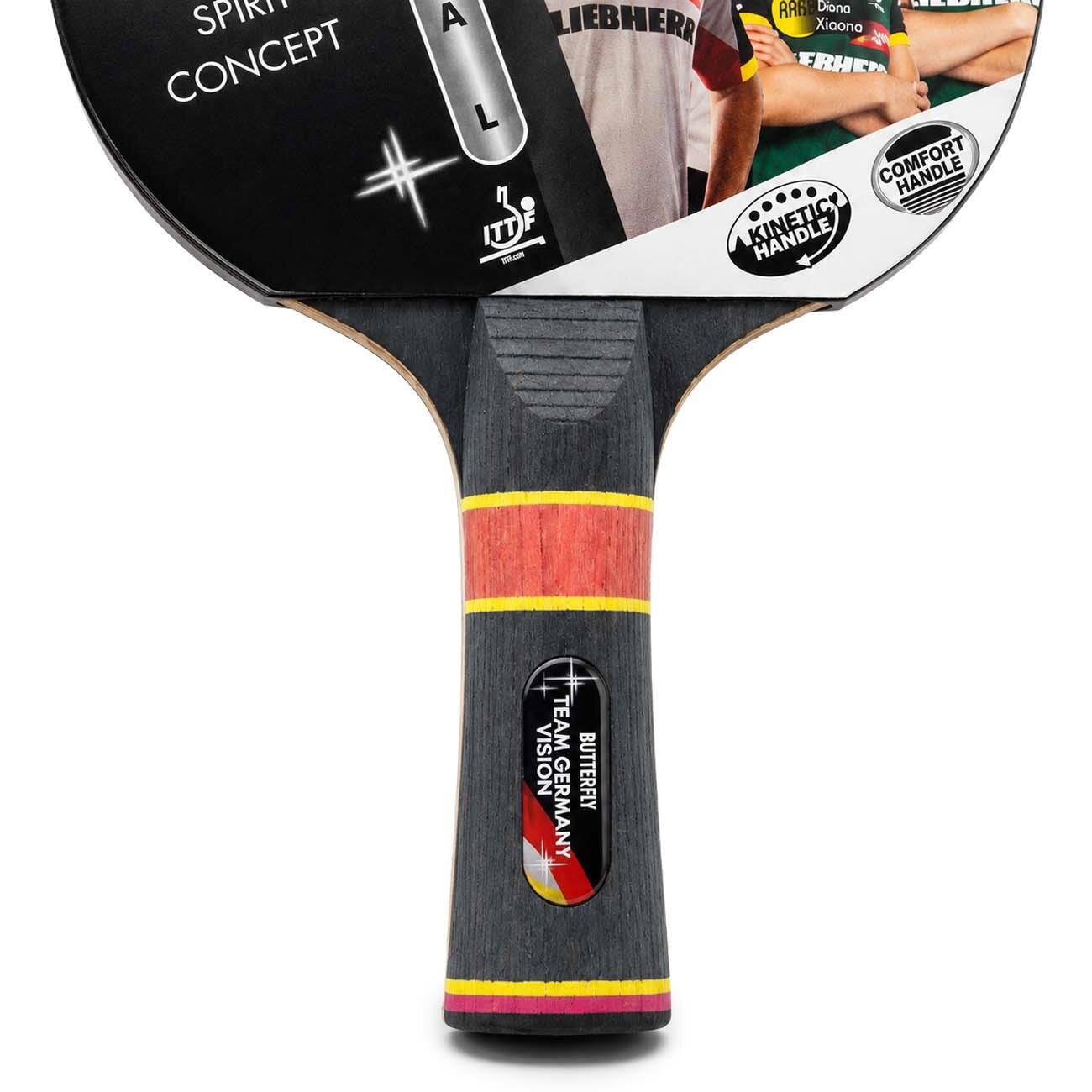 Butterfly 85092 Team Germany Vision Masa Tenisi Raketi Siyah - 4