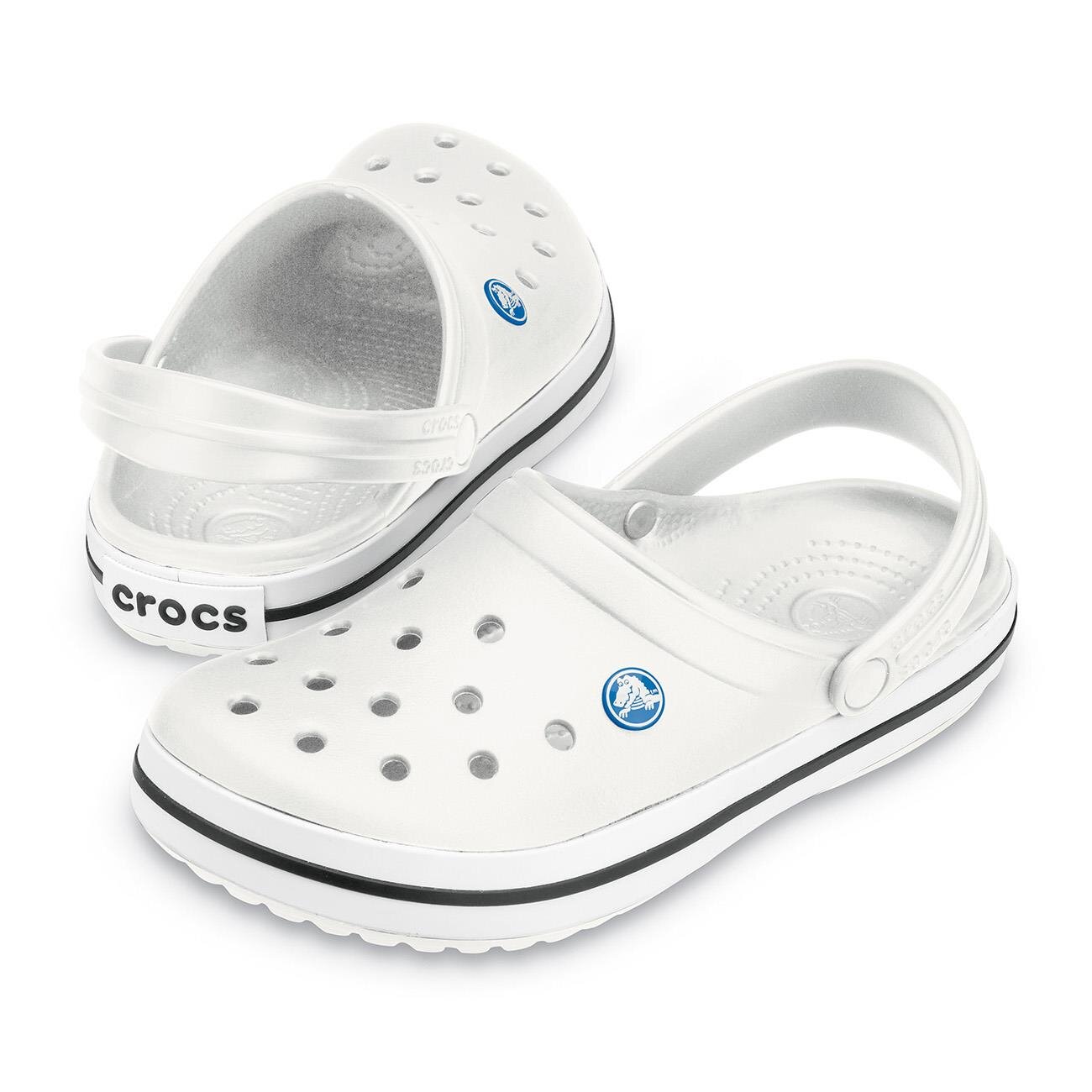 Crocs 11016 Crocband Beyaz Kadın Terlik - 3