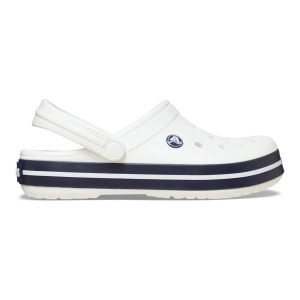 Crocs 11016 Crocband Unisex Beyaz-Lacivert Terlik - Crocs