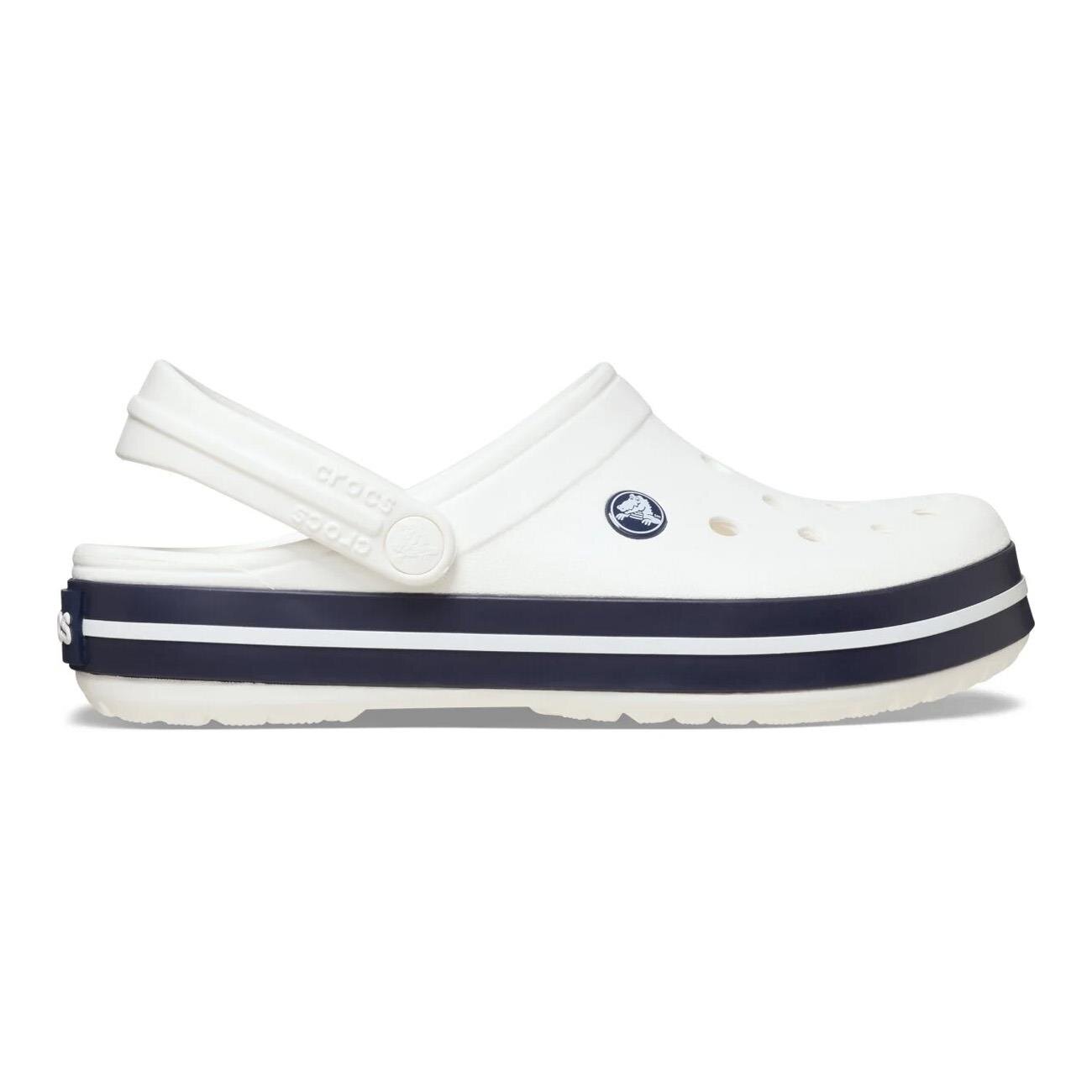 Crocs 11016 Crocband Unisex Beyaz-Lacivert Terlik - 1