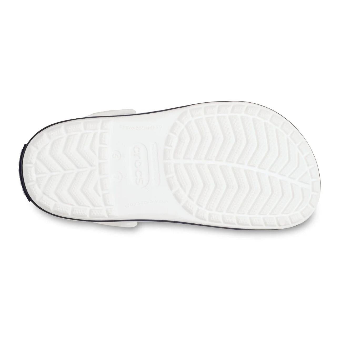 Crocs 11016 Crocband Unisex Beyaz-Lacivert Terlik - 5