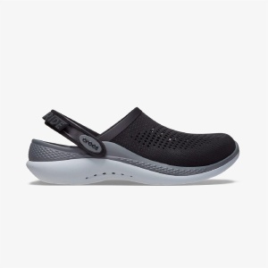 Crocs 206708 Literide 360 Clog Siyah Gri 