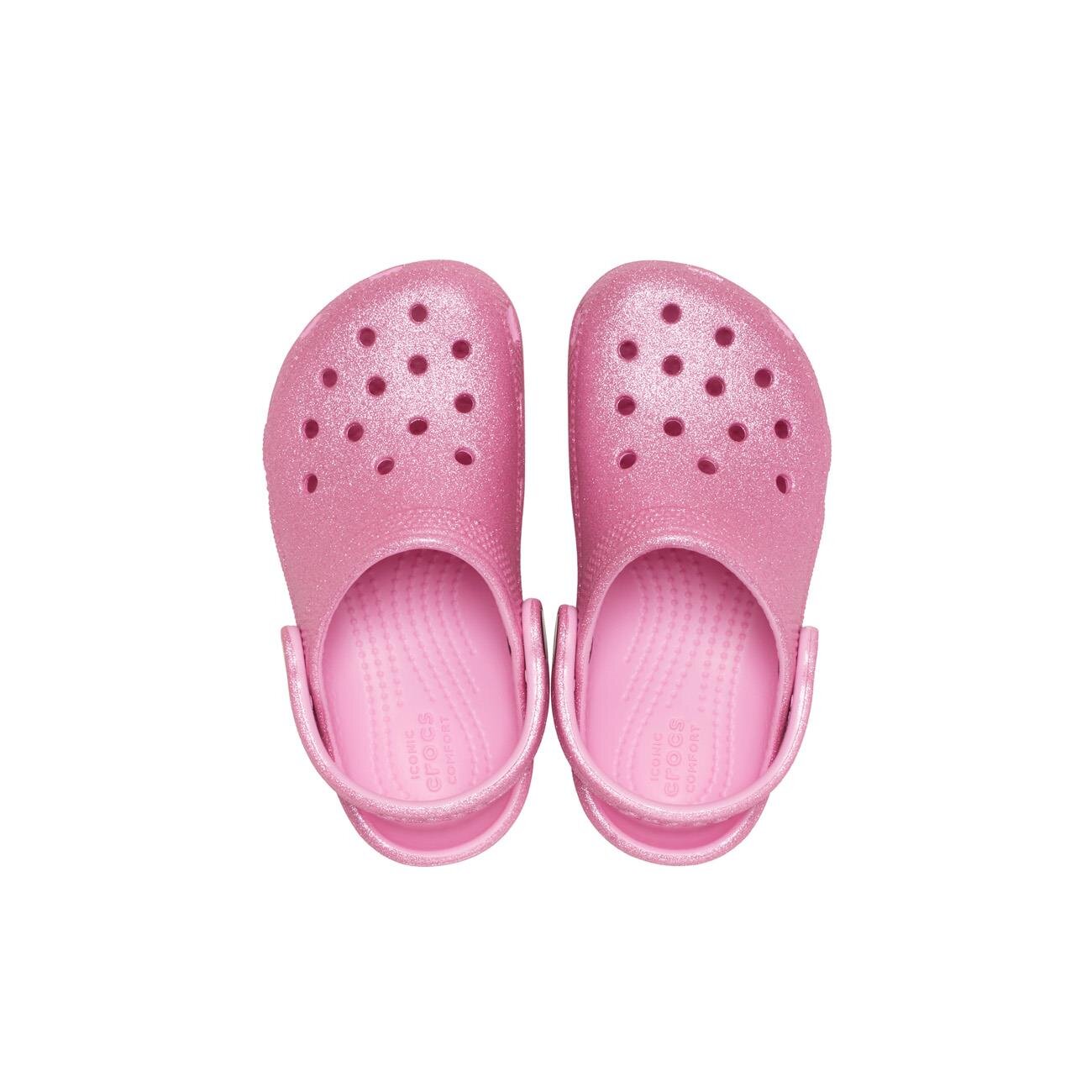 Crocs 206992 Classic Glitter Clog T Pembe - 4
