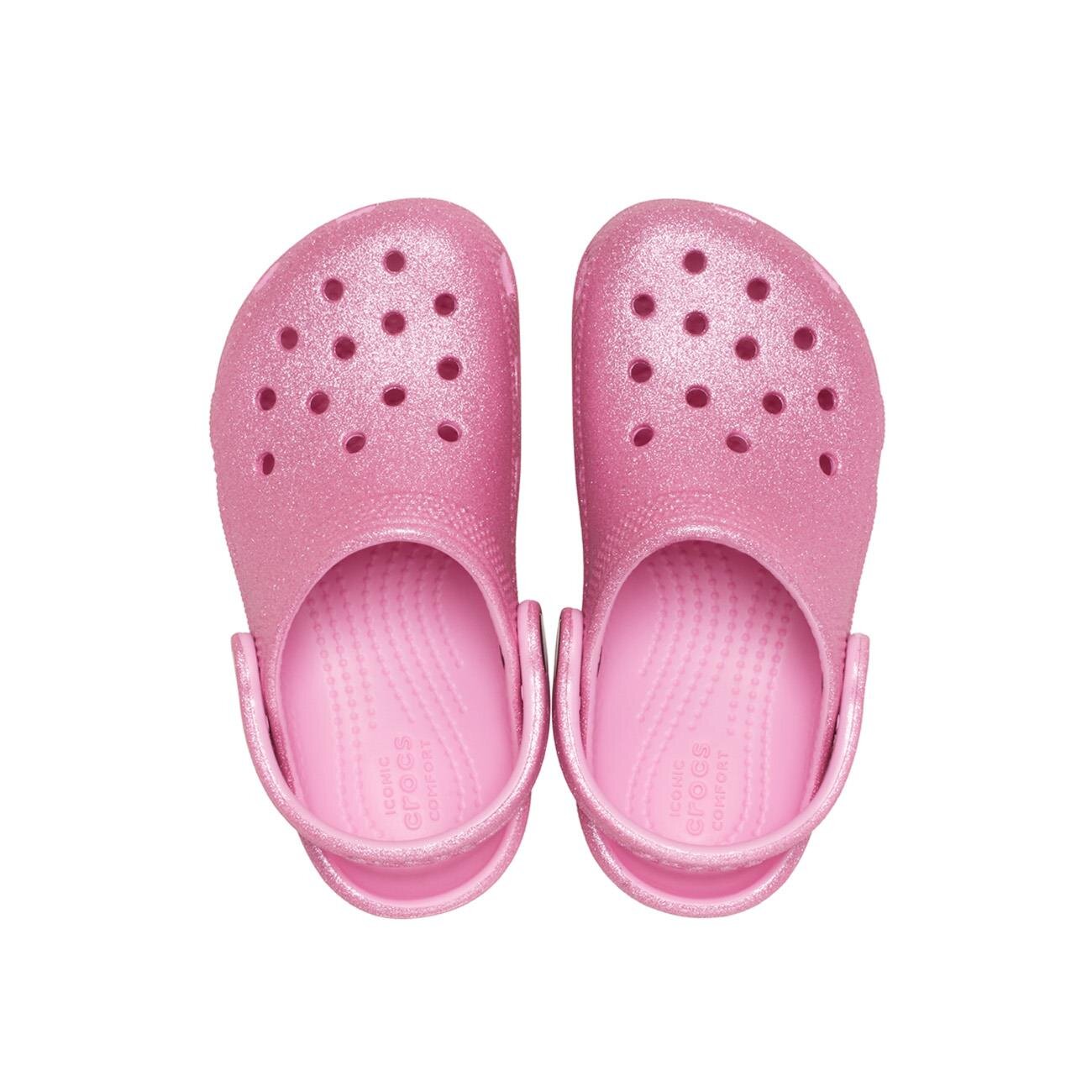 Crocs 206993 Classic Glitter Clog K Pembe - 4