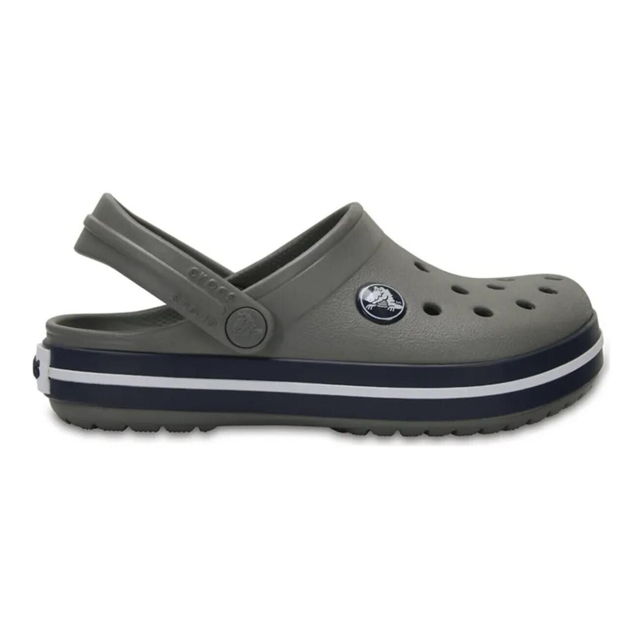 Crocs 207006 Crocband Clog K Gri Lacivert - 1