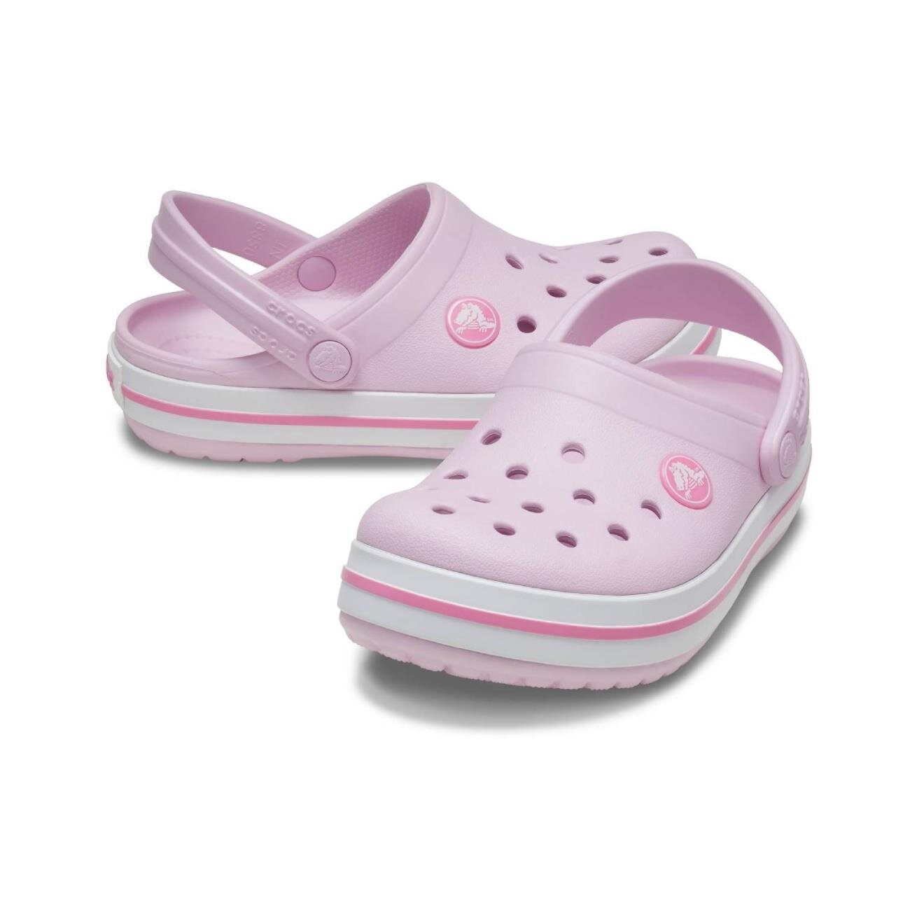 Crocs 207006 Crocband Clog K Pembe - 4