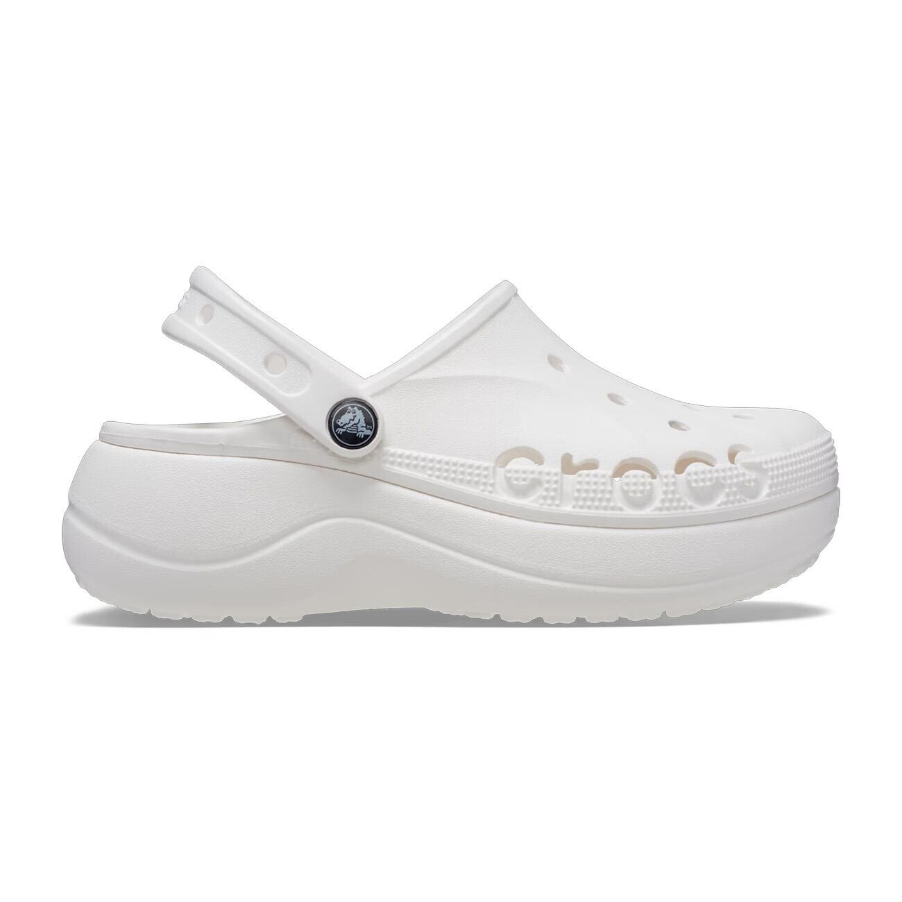 Crocs 208186 Baya Platform Clog Beyaz - 1
