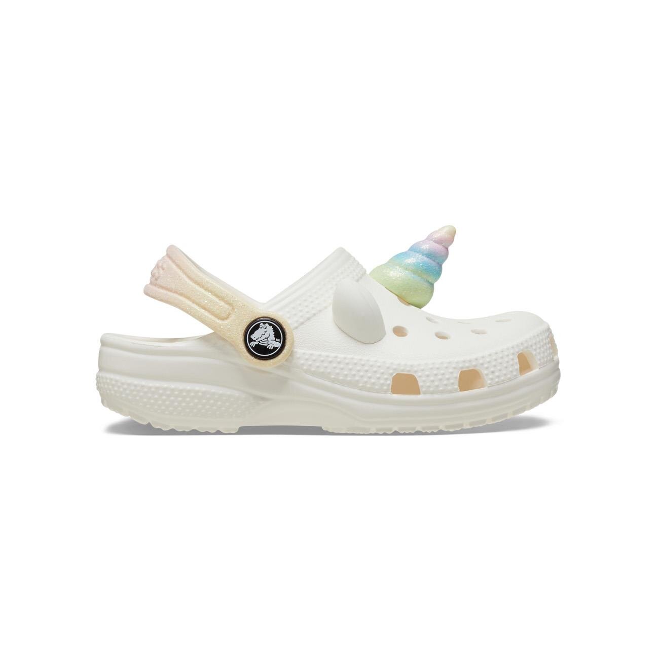 Crocs 209701 Classic IAM Rainbow UnicornCgT Beyaz - 1