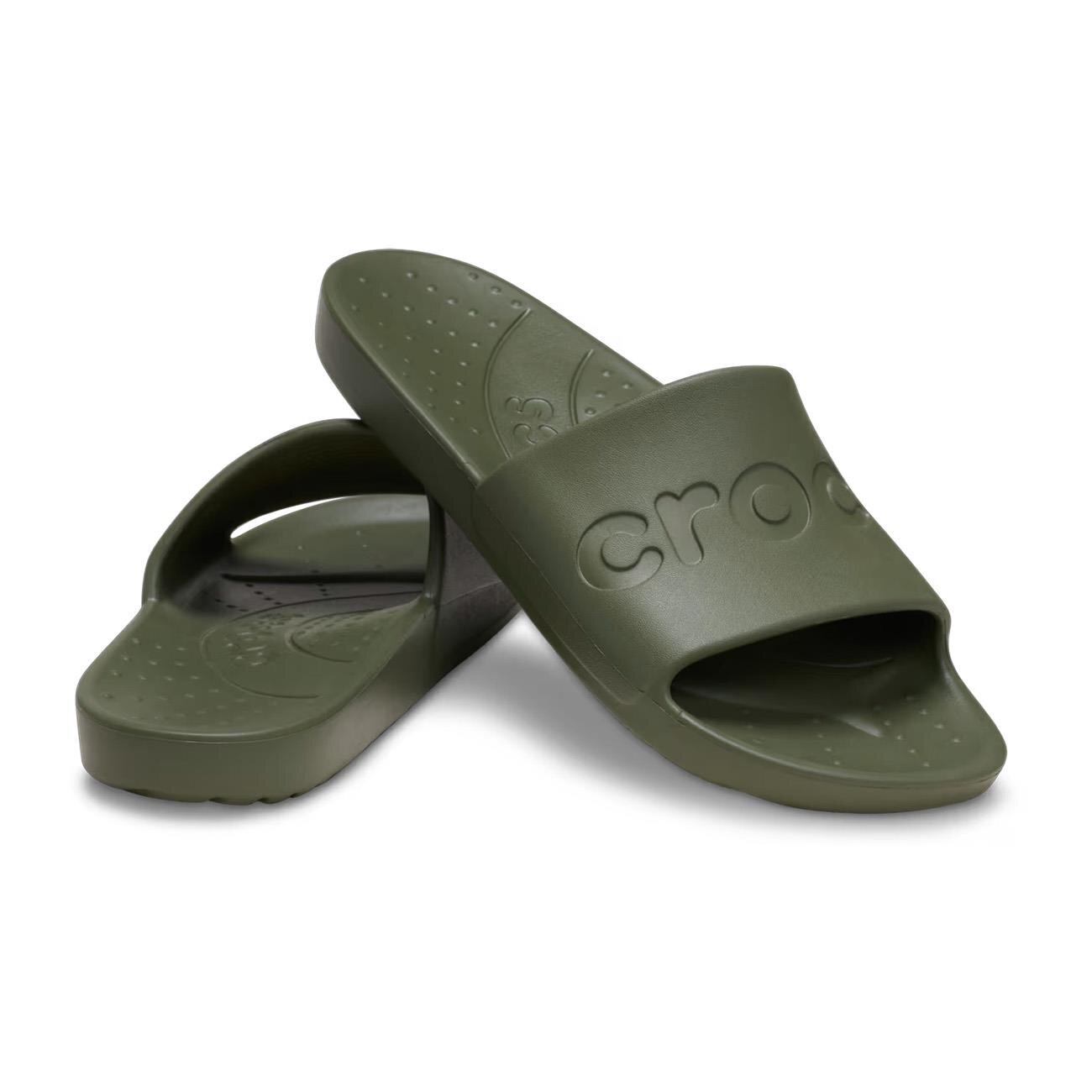 Crocs 210088 Slide Haki - 2