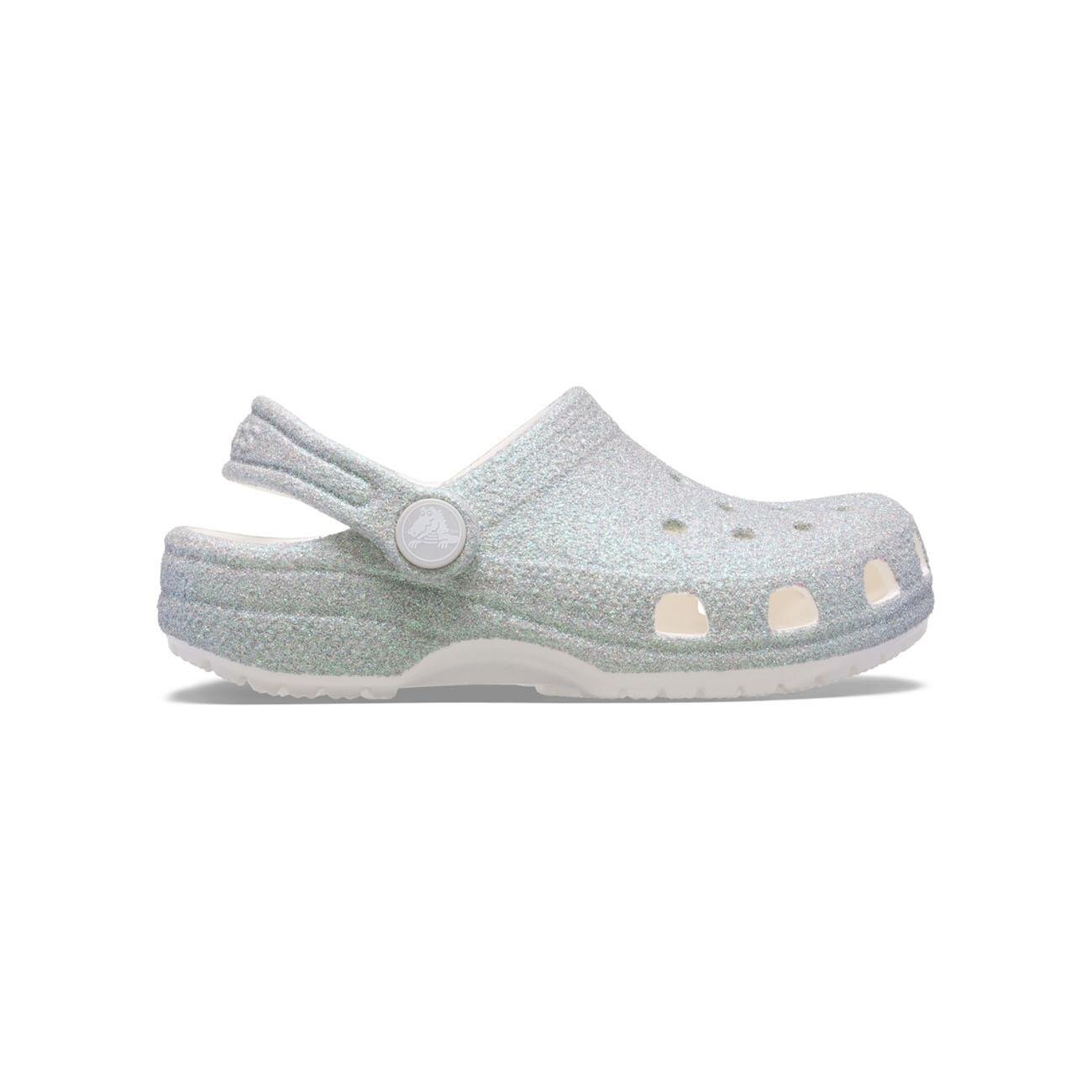 Crocs 210985 Classic Iridescent Glitter CgT Beyaz - 1