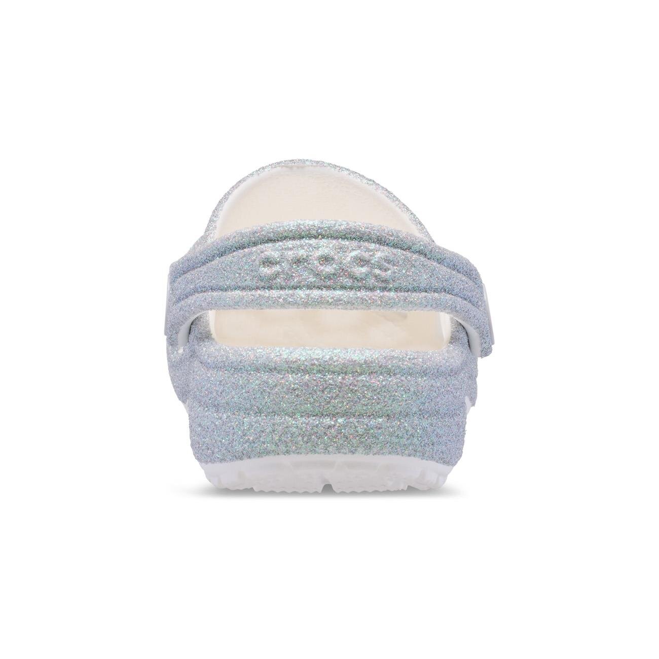 Crocs 210985 Classic Iridescent Glitter CgT Beyaz - 5