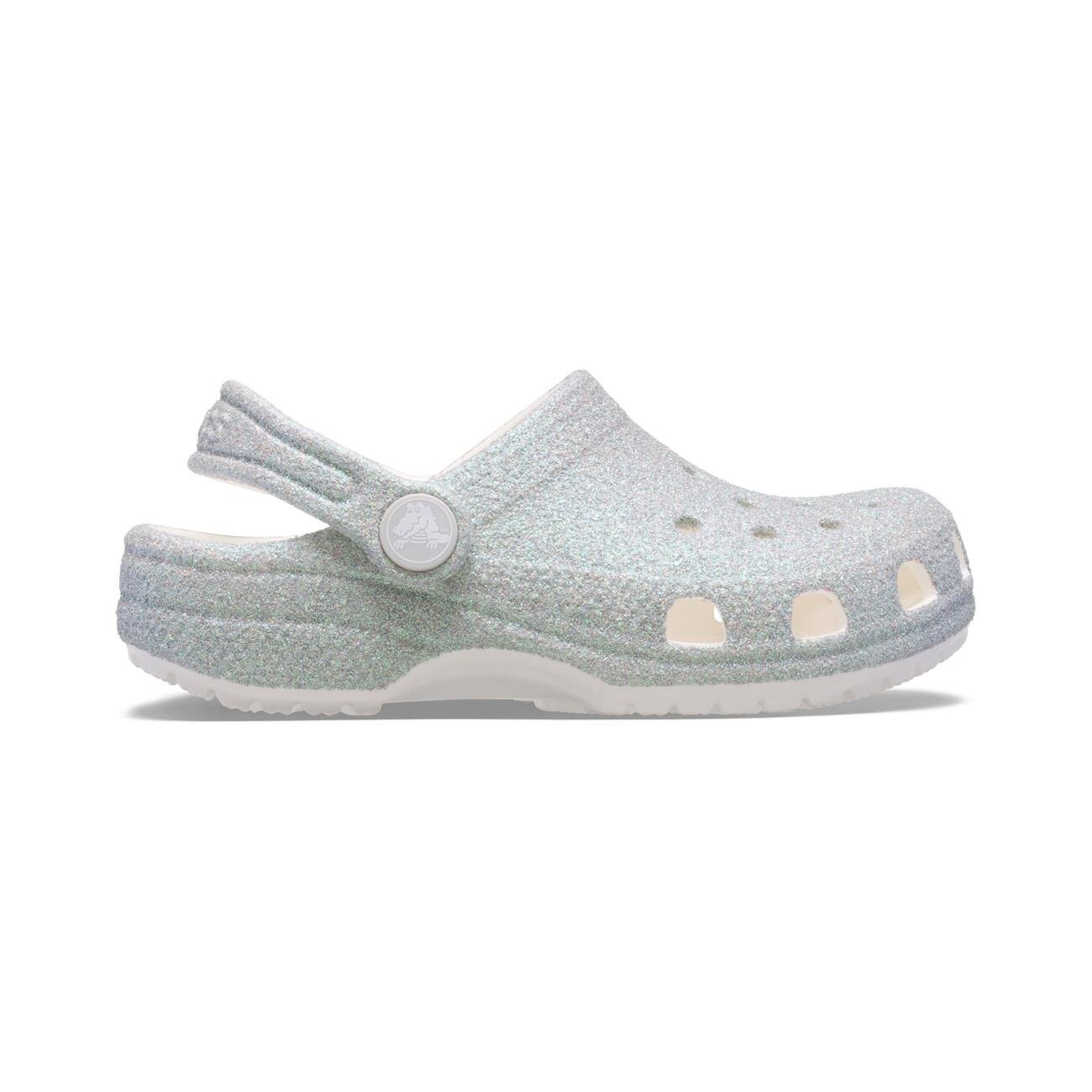 Crocs 210986 Classic Iridescent Glitter CgK Beyaz - 1